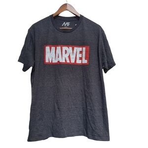 Marvel Men's Dark Gray Short Sleeve T Shirt Size Large
